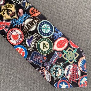 GUC Men's MLB tie, Vintage ~c1995
